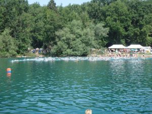 Vier-Seen-Schwimmen-2015-Start Foto: SwimRun Germany