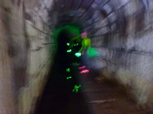 SwimRun Revierguide Franken - im Tunnel