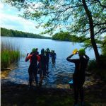 SwimRun RG Hamburg auf zur letzten Schwimmstrecke im See