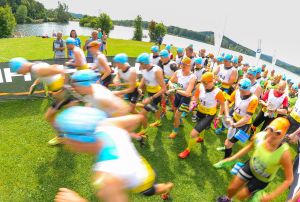 SwimRun Hof 2018 Start -Foto: Andreas Geisser